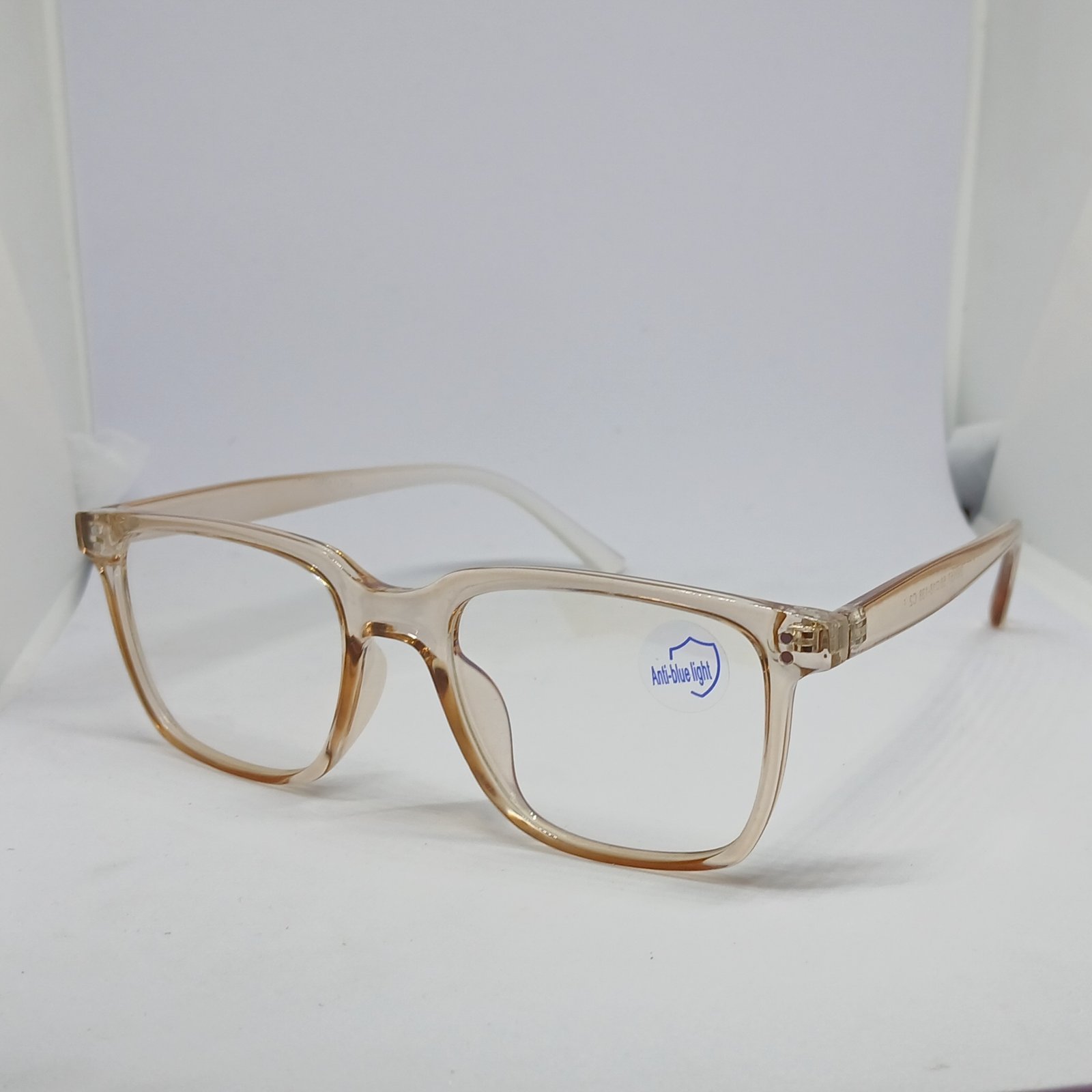 Square Orange Bluecut Frame Unisex
